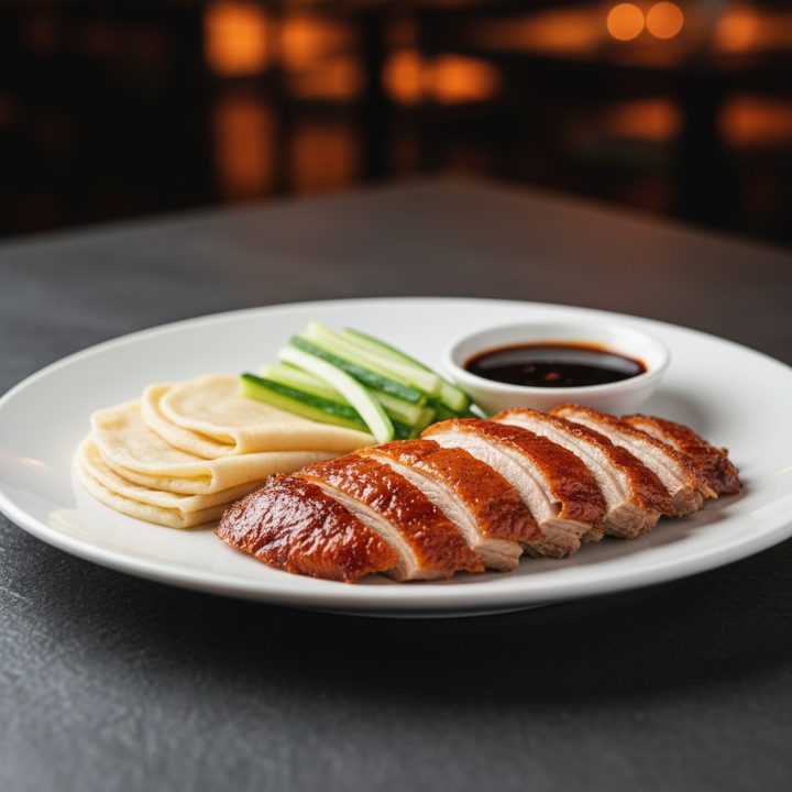Peking duck needs about twenty minutes — shall I order it now?