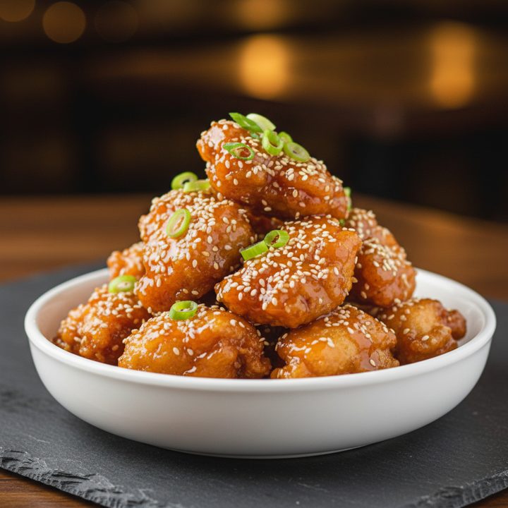 Honey chicken and sweet and sour pork are both battered.