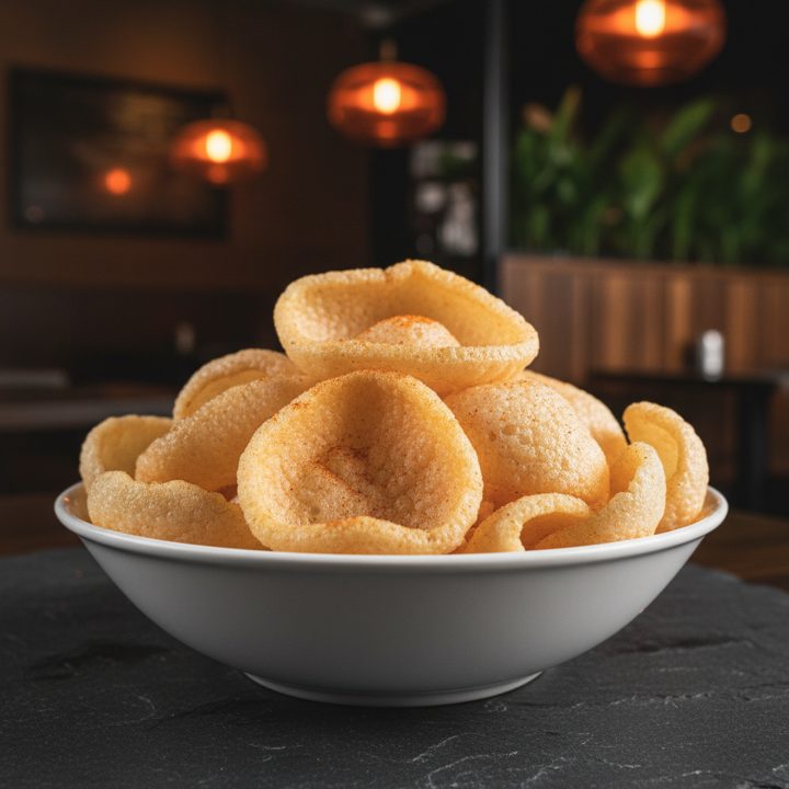 Would you like prawn crackers while you wait?
